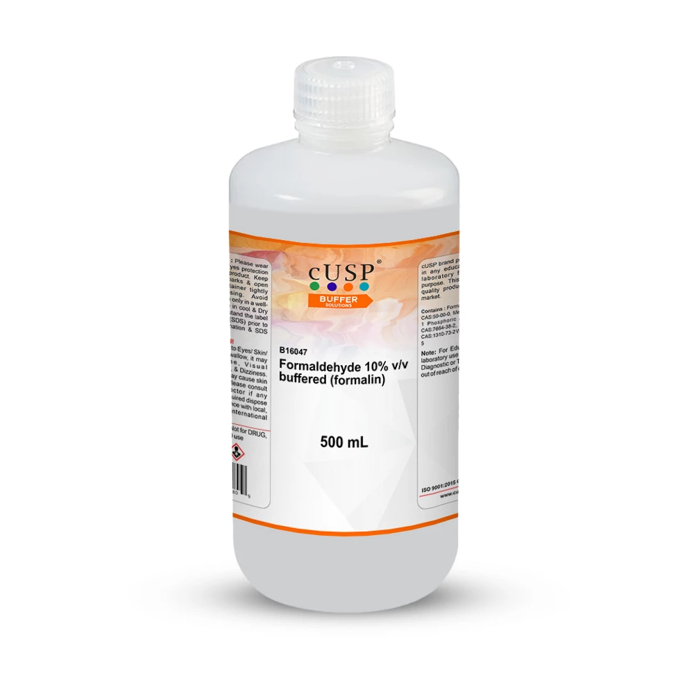 Formaldehyde, 10% v/v, Buffered (Formalin)