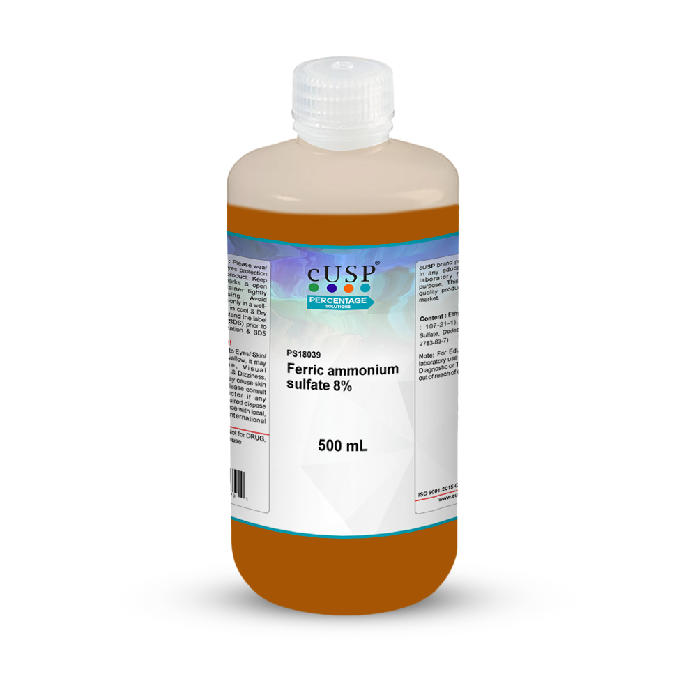 Ferric Ammonium Sulfate 8%