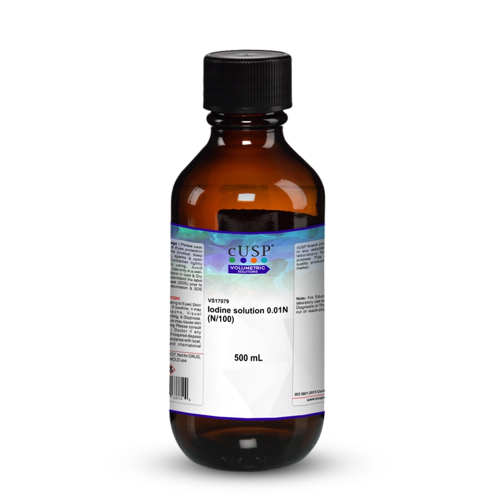 Iodine Solution 0.010N (N/100)
