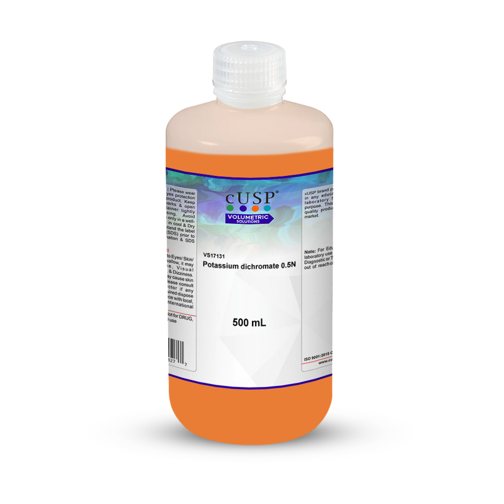 Potassium Dichromate 0.500N (N/2)