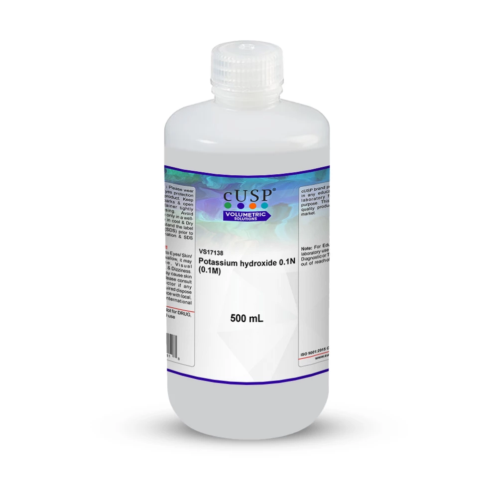 Potassium Hydroxide 0.100N (0.100M)